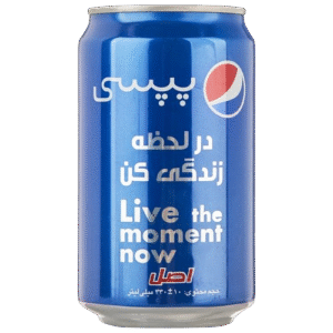 نوشابه گاز دار با طعم کولا پپسی 330 میلی لیتر