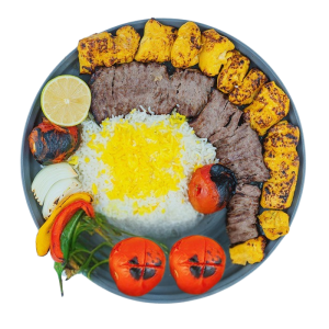 چلو کباب بختیاری مخصوص