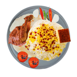 زرشک پلو با مرغ